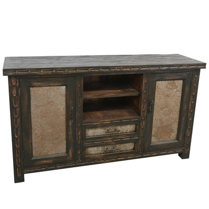 Coyote Basin Hand Carved Console / Tv Stand