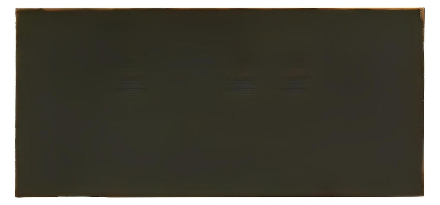 San Saba Basin Two-Door Utility Cabinet With Brindle Cowhide Panels