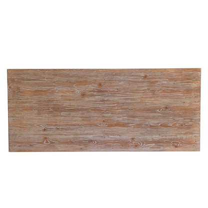 Wolf Canyon Kitchen Island With Double-Side Drawers, Hand Carving And Storage Shelving