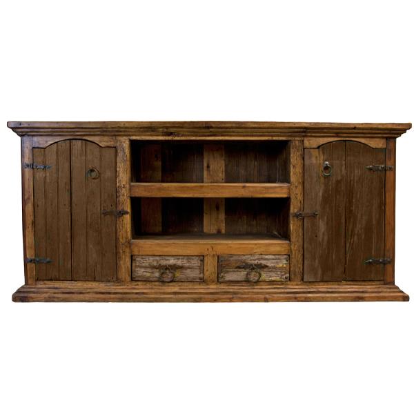 Long Hill Old Wood Tv Credenza / Console Table