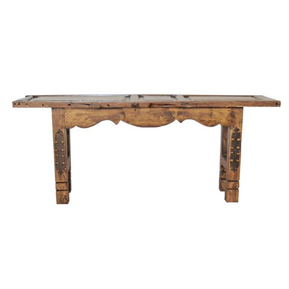 San Vicente Canyon Entry Console With Old Door Top