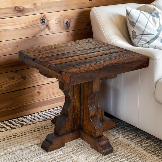 Monterey Mission Trestle End Tables (2-Pack)