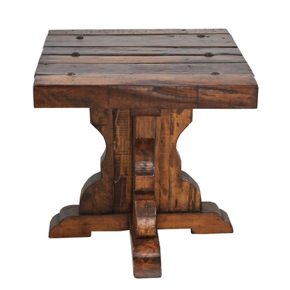 Monterey Mission Trestle End Tables (2-Pack)