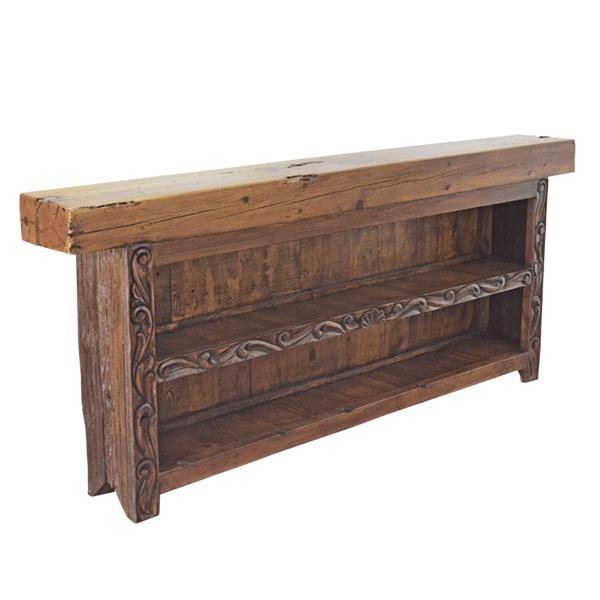 Spring Canyon Hand Carved Beam Console