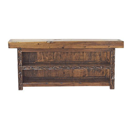 Spring Canyon Hand Carved Beam Console
