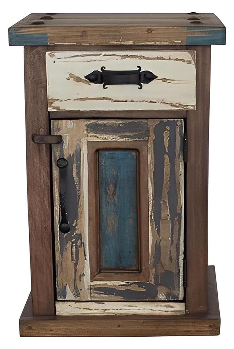 Castle Mountain Left Color Wash Cabinet