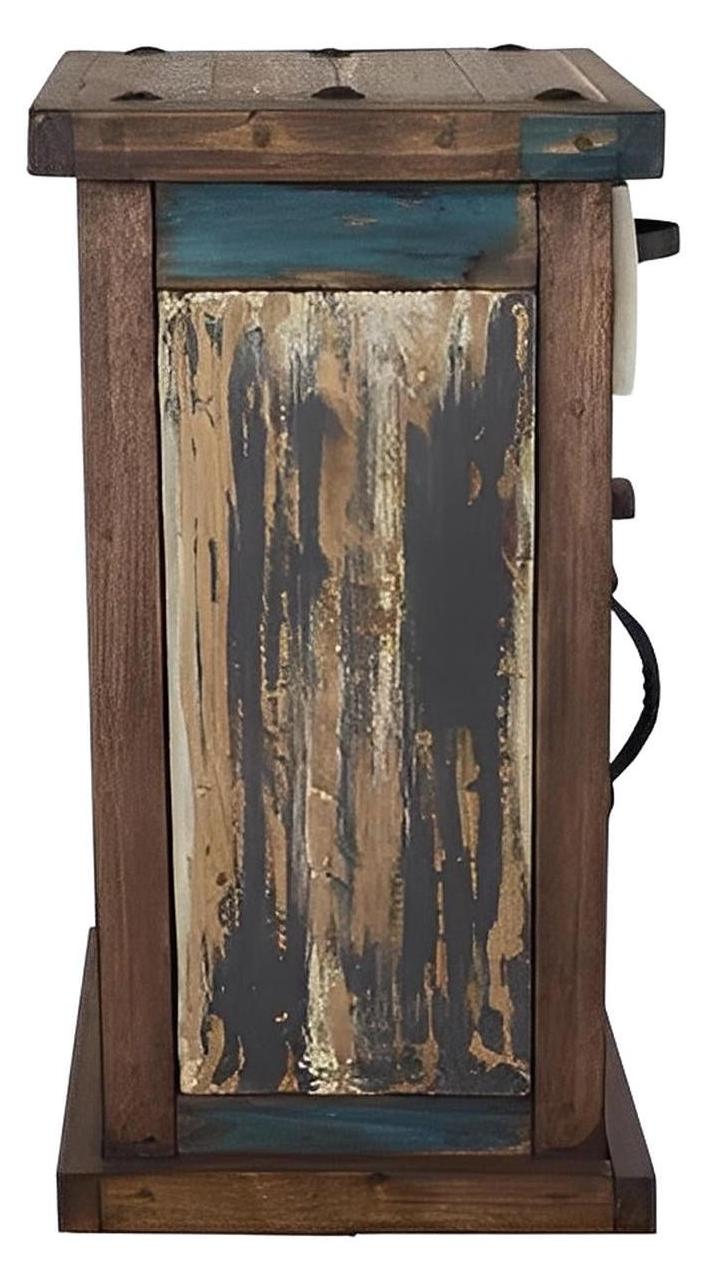 Castle Mountain Left Color Wash Cabinet