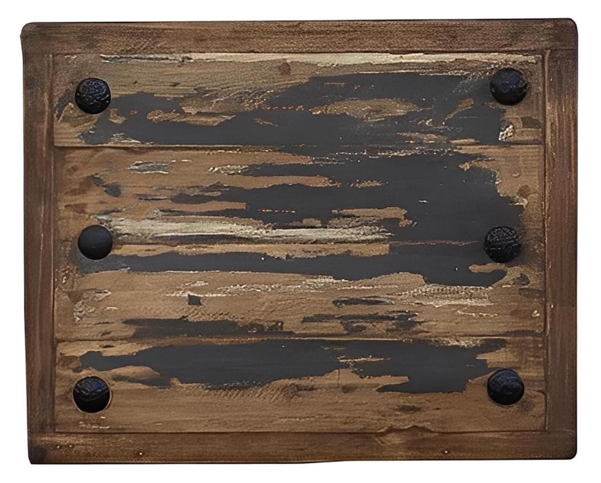 Castle Mountain Left Color Wash Cabinet