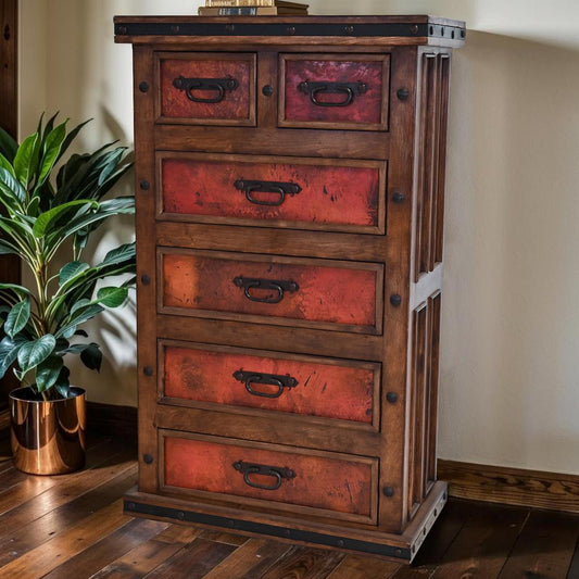 Cienega Canyon Chest With Copper Panels