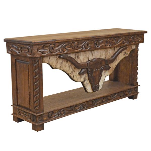 Comanche Peak Lift Top Longhorn Console