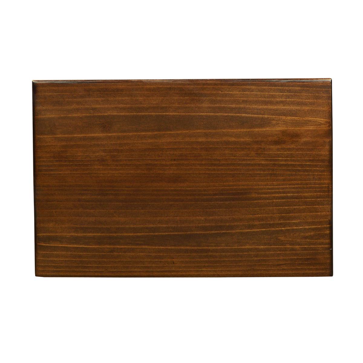 Green Hill Nightstand With Cowhide