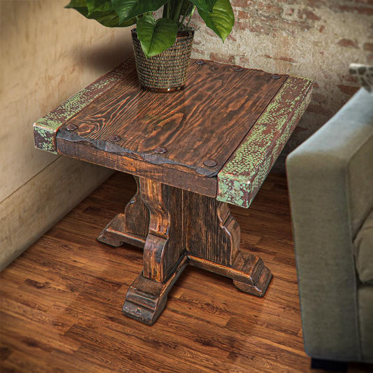 Luna Verde Distressed End Tables (2-Pack)