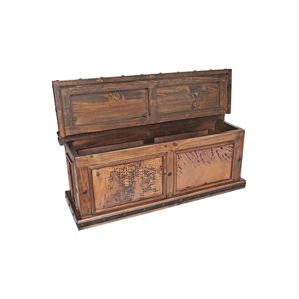 Green Canyon Copper Panel Blanket Chest