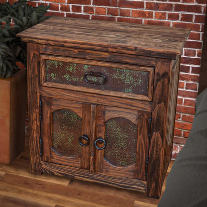 El Jefe Western Bedroom Set with Handcrafted Copper Accents – Includes Full Service Delivery