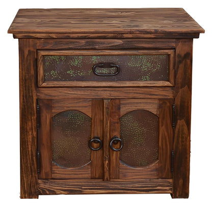 Durango 2-Door / 1-Drawer Copper Nightstand
