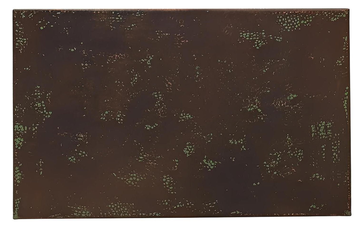 Durango 3-Drawer Copper Nightstand With Copper Top