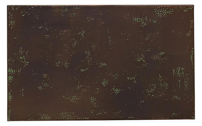 Durango 3-Drawer Copper Nightstand With Copper Top