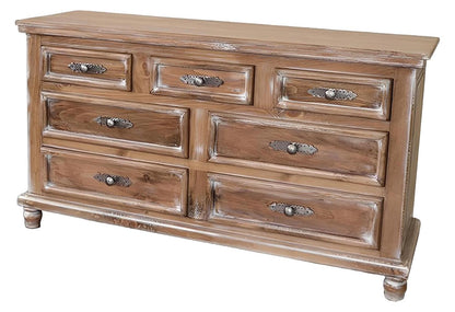 Sierra Mesa Dresser, Chic Rustic Oak, Natural
