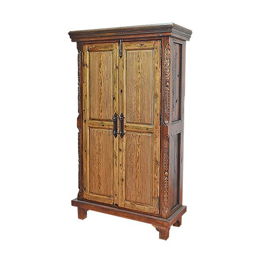 Sand Hills Basin Armoire With Old Window And Door