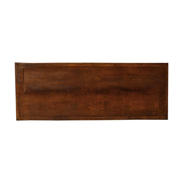 Motor City Wooden Home Bar with Hand-Carved Bull Horns and Built-in Ford Truck Tailgate 76"x24"x42", Rustic, Western