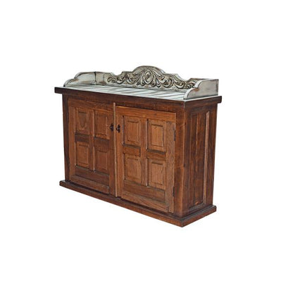 Sand Canyon Entry Credenza / Console Table, Reclaimed Wood From Old Doors