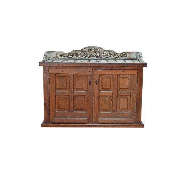 Sand Canyon Entry Credenza / Console Table, Reclaimed Wood From Old Doors