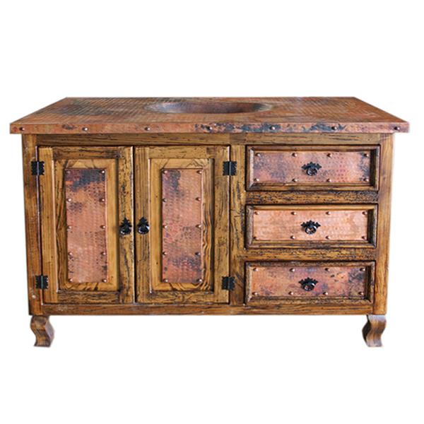 Cowboy Basin 48" Copper Vanity