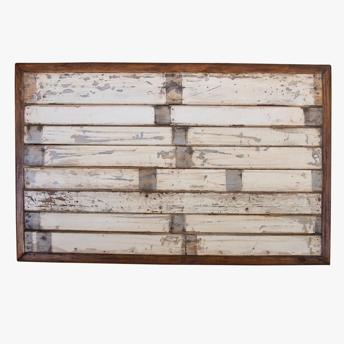 Buffalo Hill Distressed White Kitchen Island