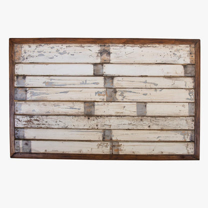 Buffalo Hill Distressed White Kitchen Island