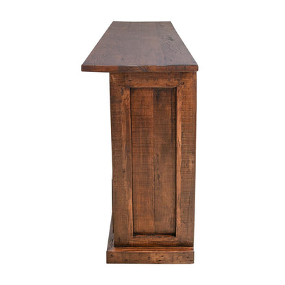 Lonestar Horseshoe Home Bar with Built-In Wine Rack