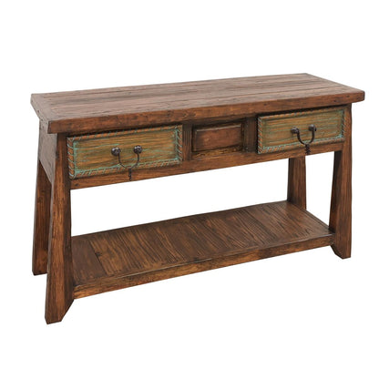 Mesa De Anguila Petite Two-Drawer Console
