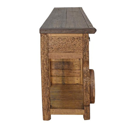 Crystal Canyon Console / Buffet With Yoke Supports