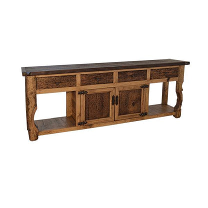 Crystal Canyon Console / Buffet With Yoke Supports