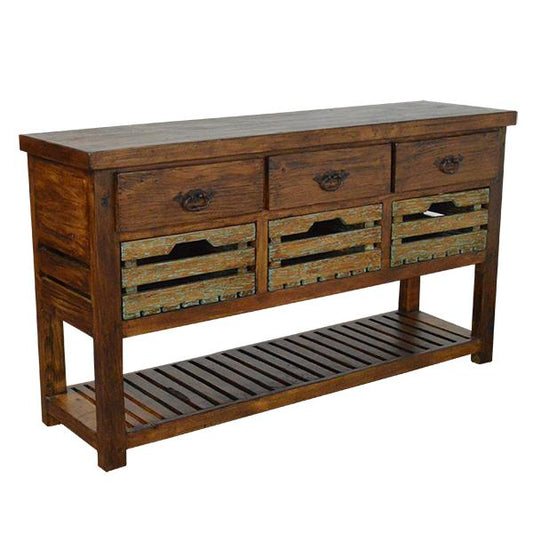 White Canyon Kitchen Island