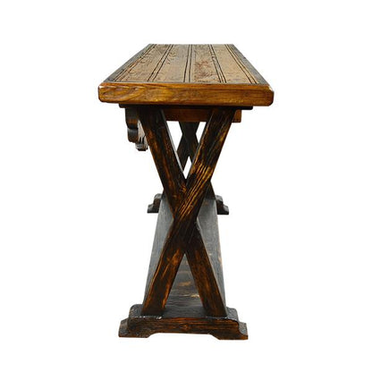 Morning Hill Post And Rail Console