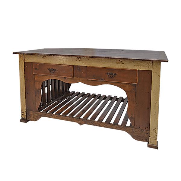 Mule Hill Reclaimed Wood Kitchen Island