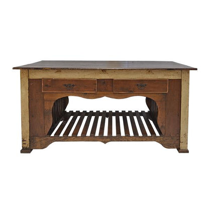 Mule Hill Reclaimed Wood Kitchen Island
