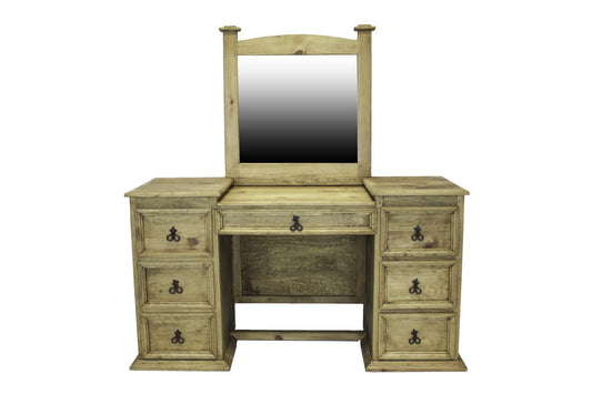 West Canyon Honey Vanity With Mirror