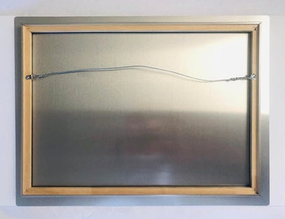 Augusta National Azalea #13 Metal Art Print with Wood Frame, 13th Hole of Amen Corner, 24 x 36 in, incorporates the latest achievements in photographic inkjet technology