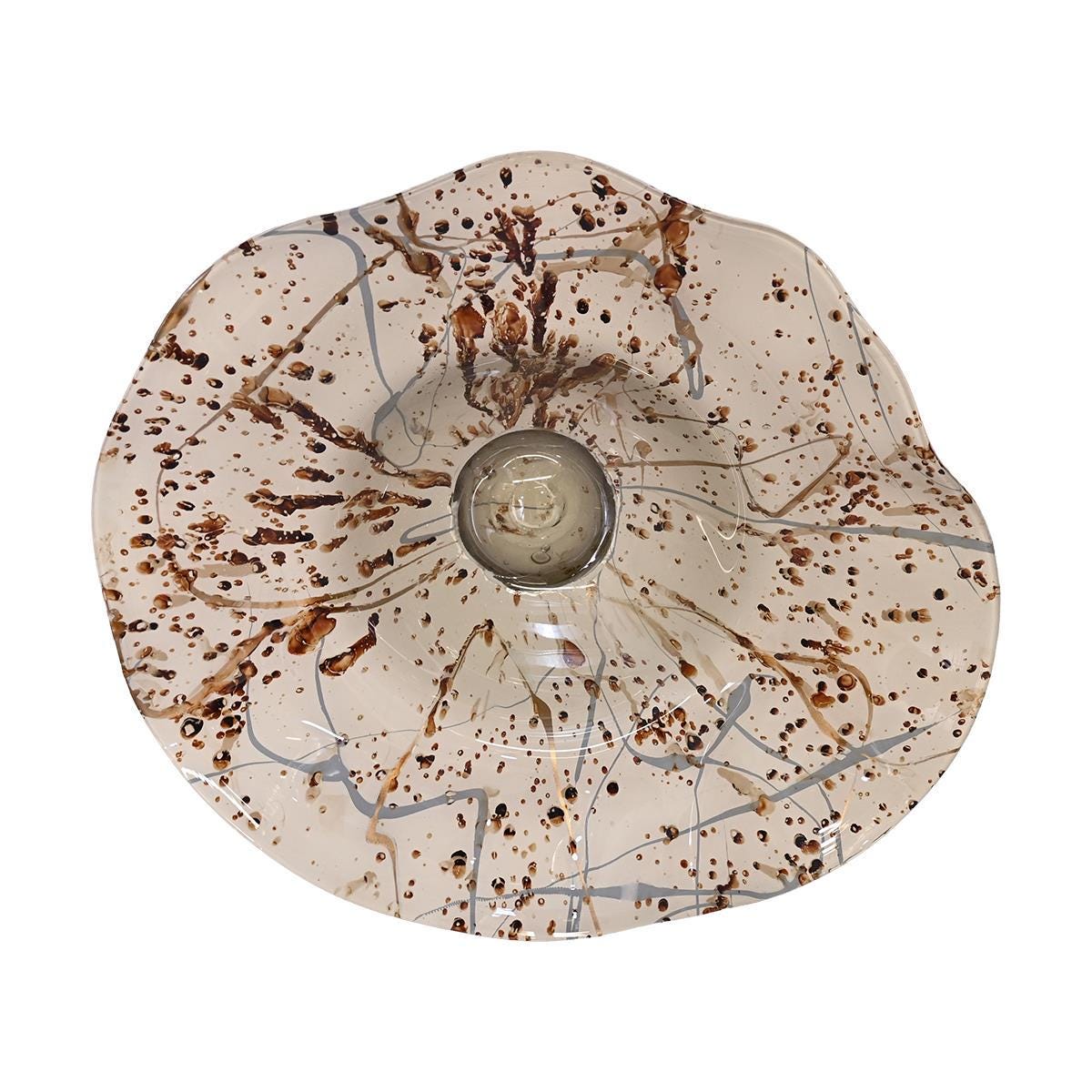 Wildflower Glass Wall Sculpture – 9-Piece Set