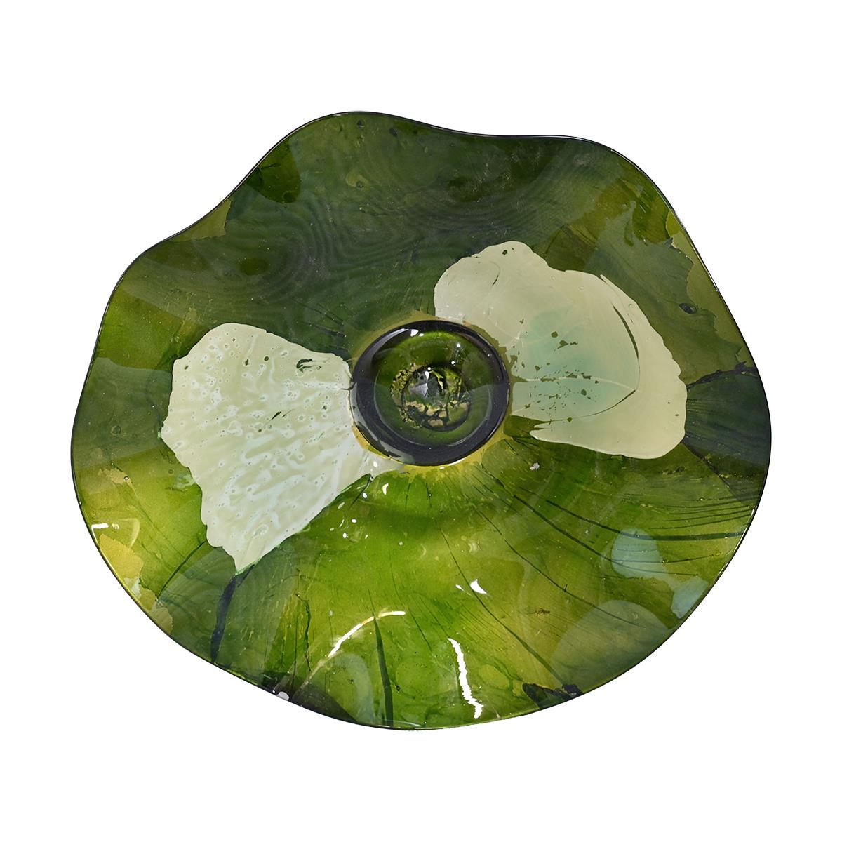 Wildflower Glass Wall Sculpture – 9-Piece Set