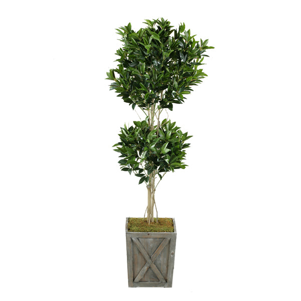 Artificial Shikiba Topiary (Pack of 2)