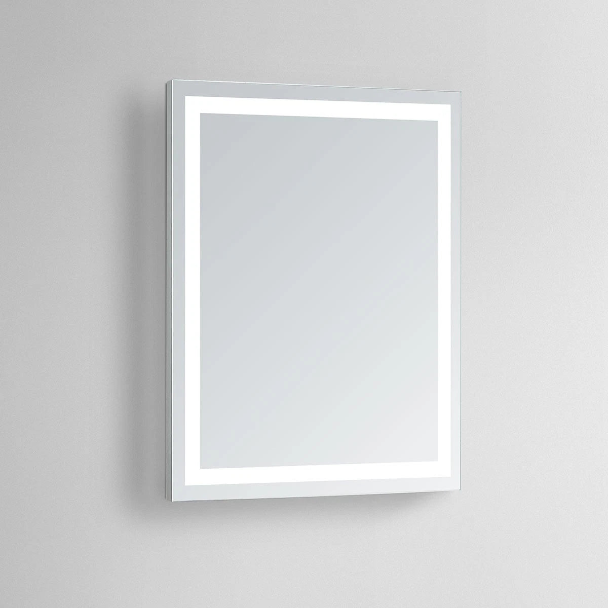 ZEPHYR LED LIGHTED BATHROOM VANITY RECTANGLE MIRROR - 40 x 24