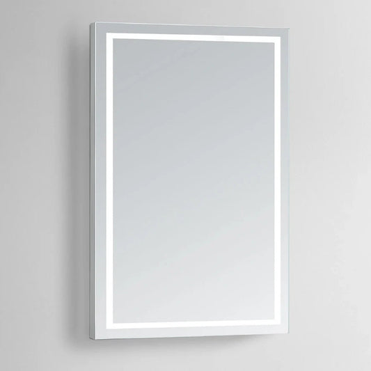 ZEPHYR LED LIGHTED BATHROOM VANITY RECTANGLE MIRROR - 48 x 35