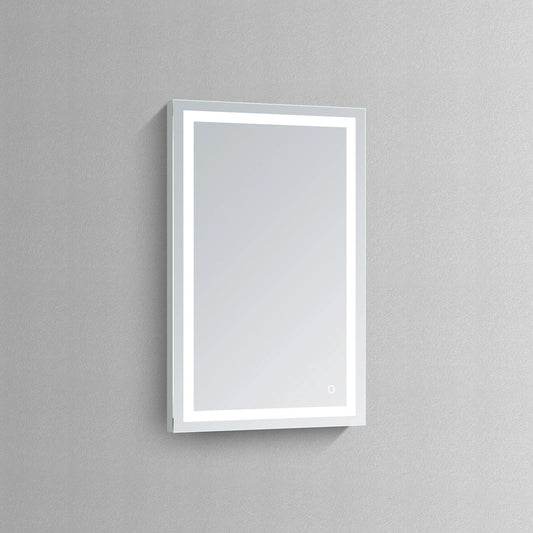 XANTHE LED ILLUMINATED VANITY MIRROR - 48 x 28 - ADJUSTABLE COLOR & TEMPERATURE