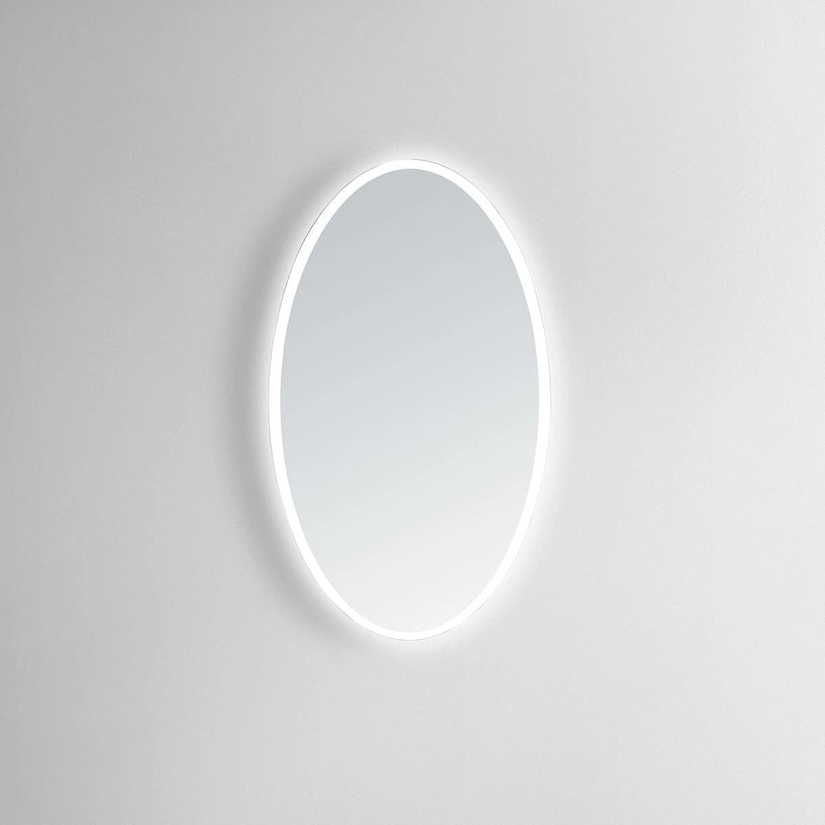 NEBULA OVAL LED LIGHTED BATHROOM VANITY OVAL MIRROR - 28 x 20 (Sold as 1)