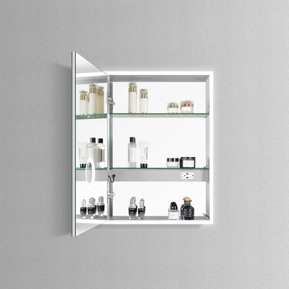 SYRENE LED ILLUMINATED CABINET VANITY RECTANGLE MIRROR - 32 x 24