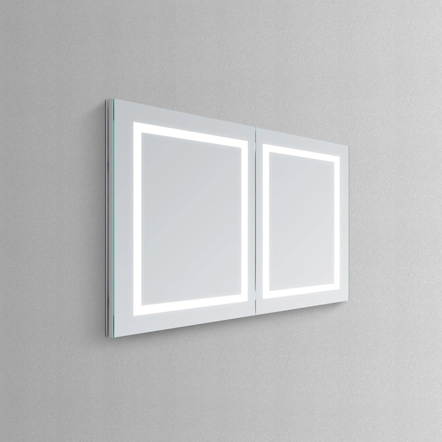 SYRMA LED ILLUMINATED CABINET VANITY RECTANGLE MIRROR - 32 x 48