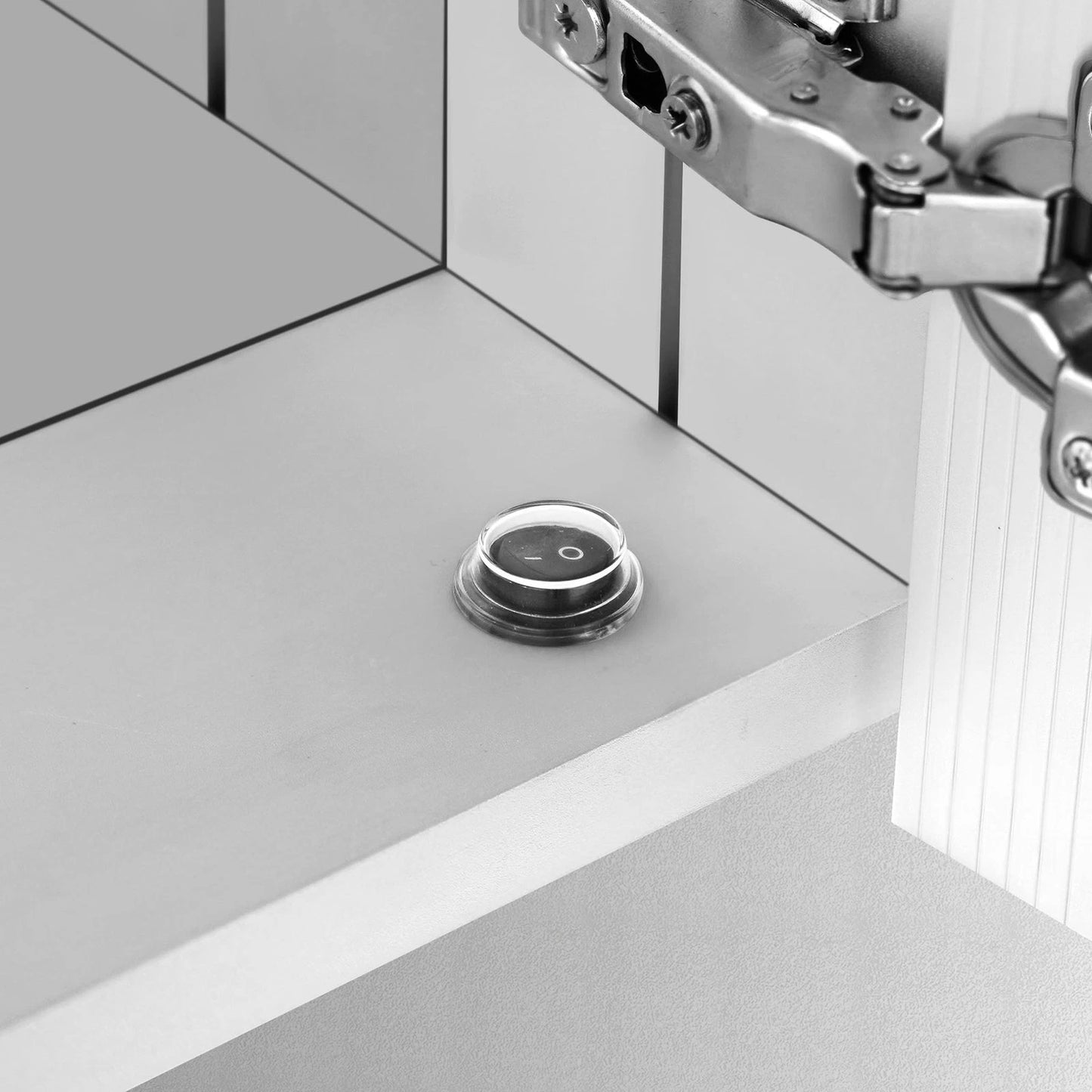 LYLA II LED LIGHTED BATHROOM CABINET VANITY SQUARE MIRROR - 36 x 48