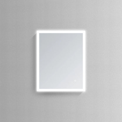 ORION LED ILLUMINATED VANITY RECTANGLE MIRROR - 30 x 24